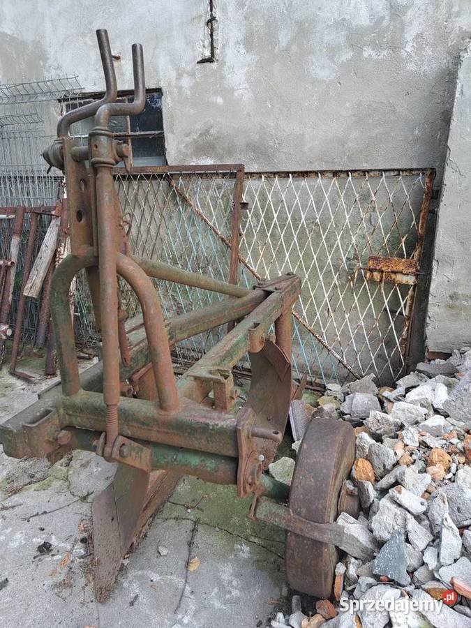 Pług 2 skibowy Unia Grudziądz 2 skiby dwu nieuszkodzony Ocice