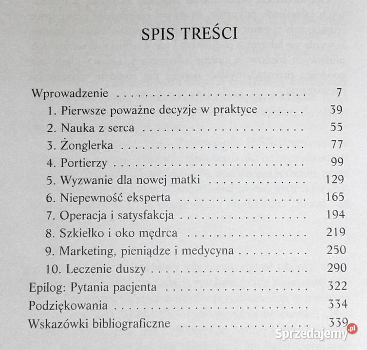 myśli lekarz Jerome Groopman