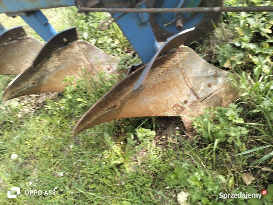 Pług zagonowy 4skibowy U128 Solidny Stan nieuszkodzony Anielin