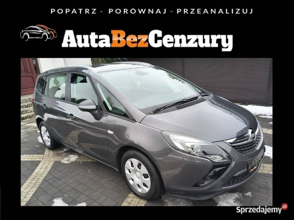 Opel Zafira 14 T 140 7 osobowa Full Serwis C nieuszkodzony śląskie