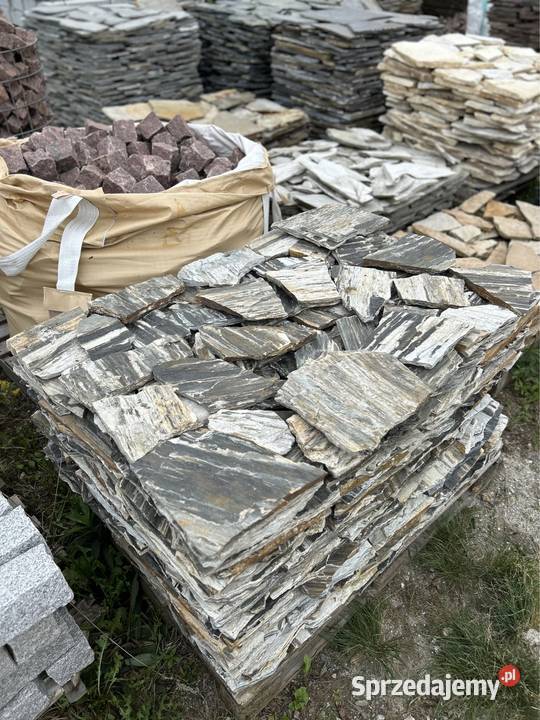 ŁUPEK NATURALNY Kamień Ogrodowy Kamień na Taras dolnośląskie