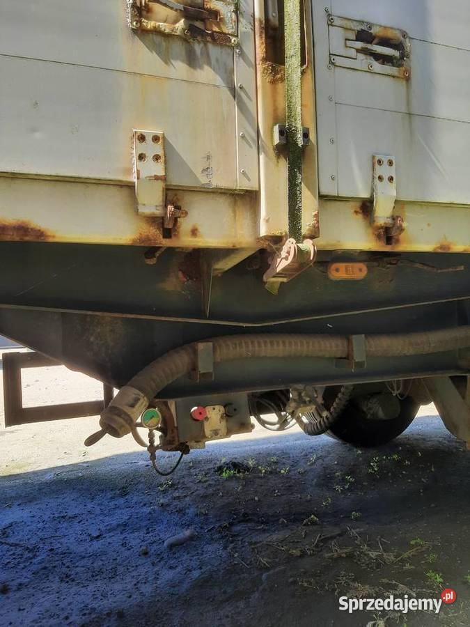 Przyczepa ciężarowa 20 ton z wydmuchem wywrotka wywrotki Lubawa