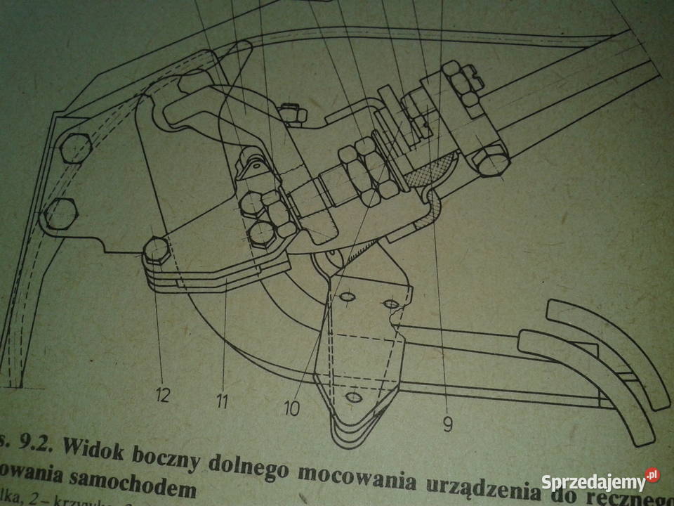 Fiat 126p inwalidzki urzadzenie do recznego sterowania