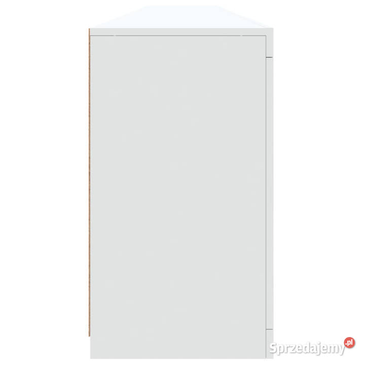 Szafka z oświetleniem LED biała 283x37x67 mazowieckie Warszawa