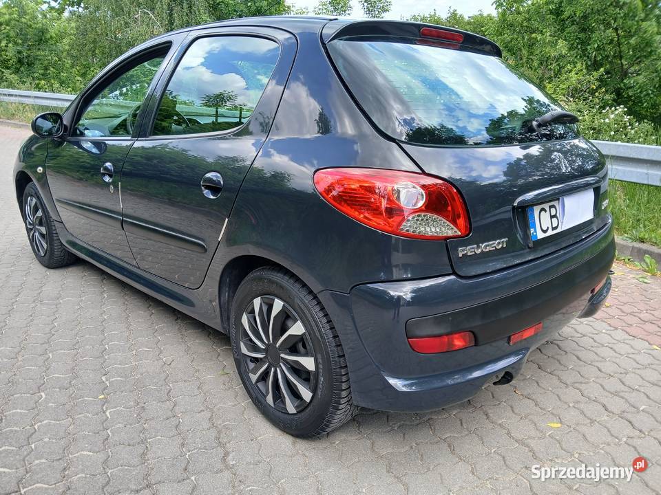 Peugeot206 201114hdi 135 klima chlodzi Rok produkcji 2011 Bydgoszcz