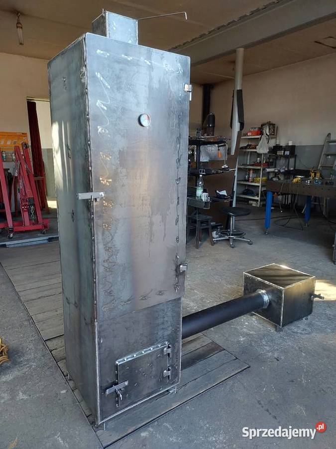 Wędzarnia Smoker Grill Dwa Paleniska Blacha 3 mm