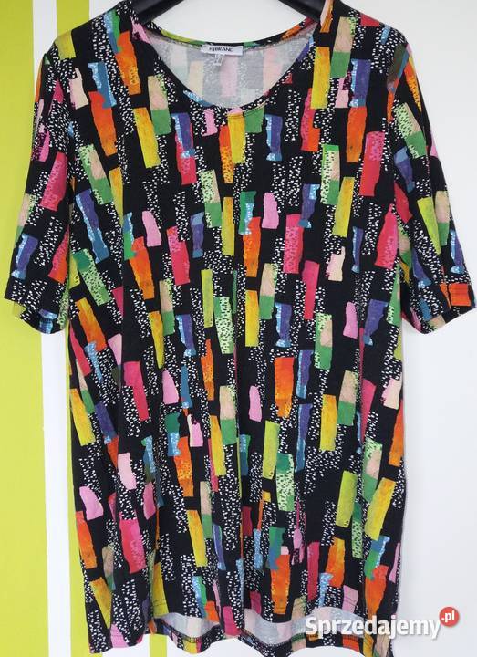 L Wygodna tunika bluzka Kjbrand Bluzki i koszule Gliwice