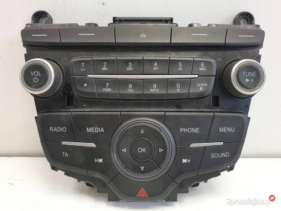 Ford Focus MK3 lift PANEL RADIA CD F1ET18K811BD Deski rozdzielcze, konsole Chełm