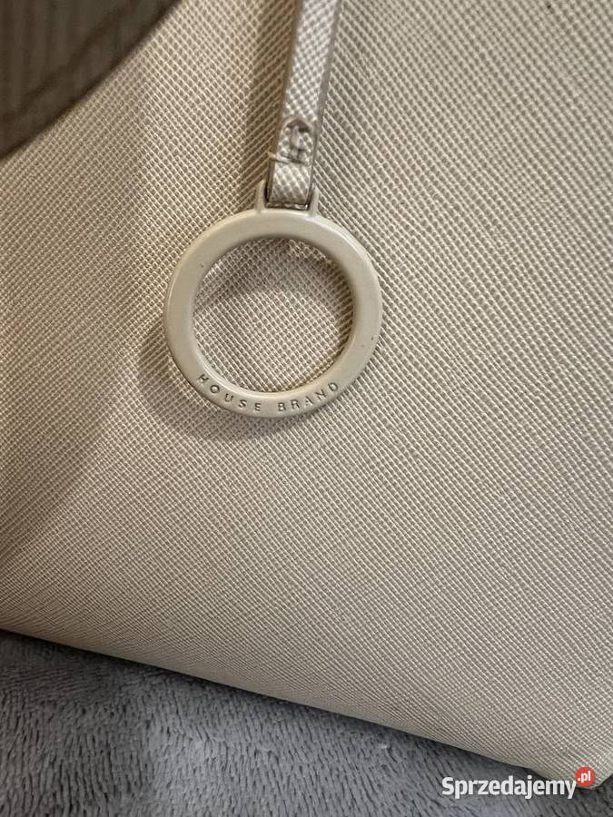 Torba torebka shopper beżowa kremowa Torby i torebki Jasło sprzedam