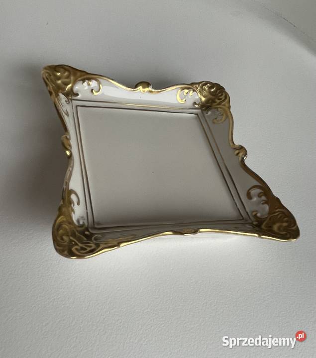 Talerzyk ścienny vintage Bavaria Porcelana i szkło Toruń