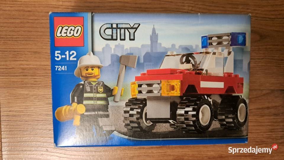 Lego City 7241 dowódca straży z samochodem Zielona Góra sprzedam