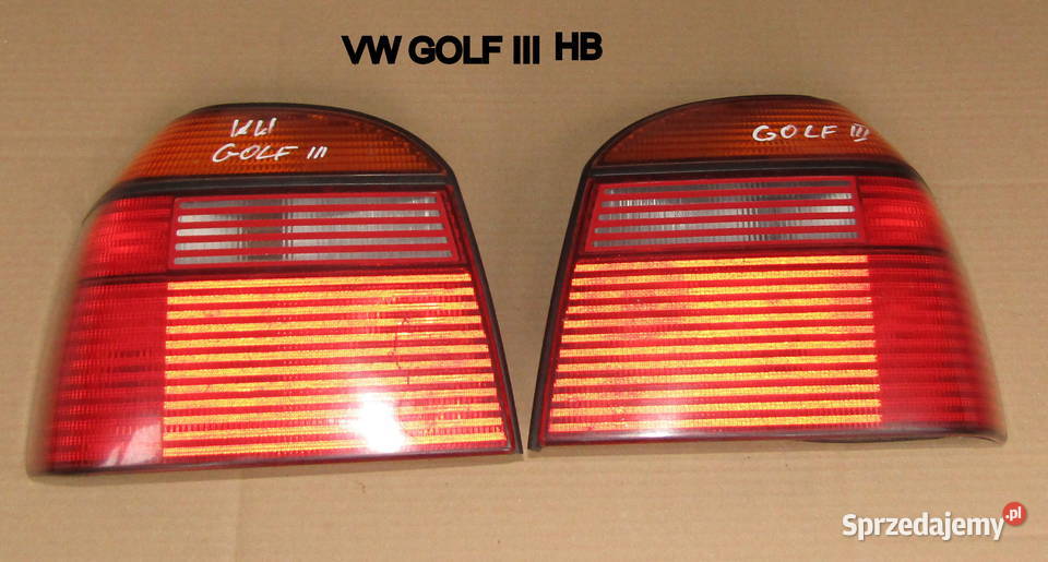 LAMPA TYLNA LEWAPRAWA VOLKSWAGEN GOLF III HB osobowe Mysłaków sprzedam
