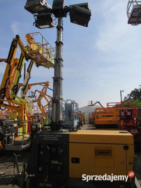 Maszt oświetleniowy Atlas Copco QLT H50 4X100 W wielkopolskie Pleszew