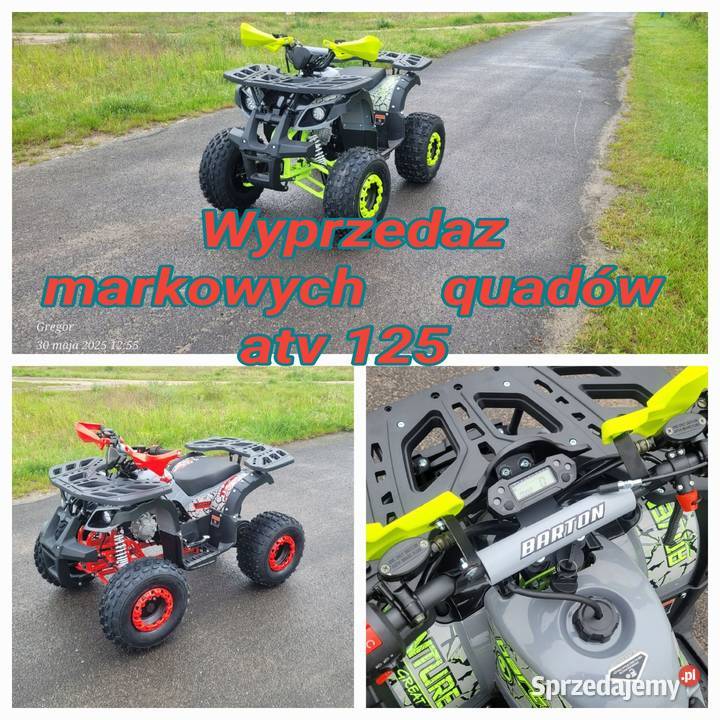 Nowy barton thor 125cc wyprzedaz quad - ATV Wrocław sprzedam