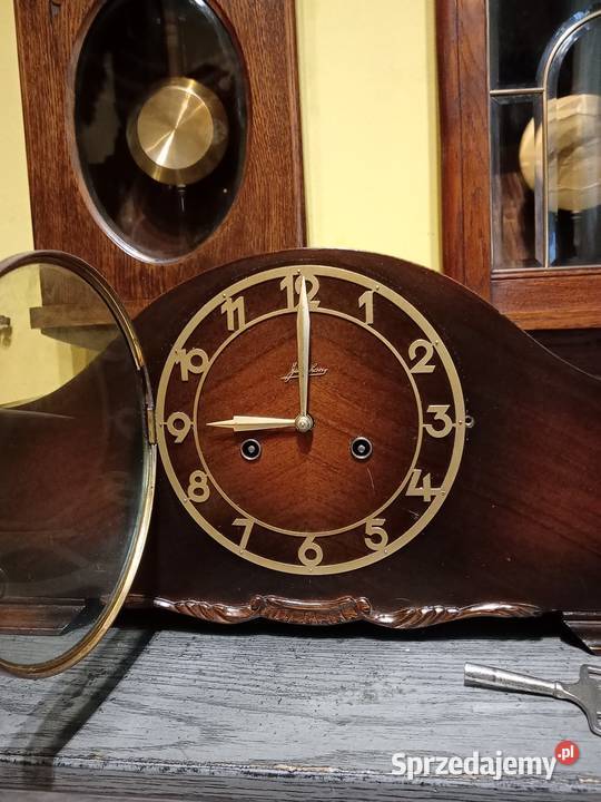 Zegar kominkowy Junghans Antyki, Sztuka, Kolekcje Olsztyn