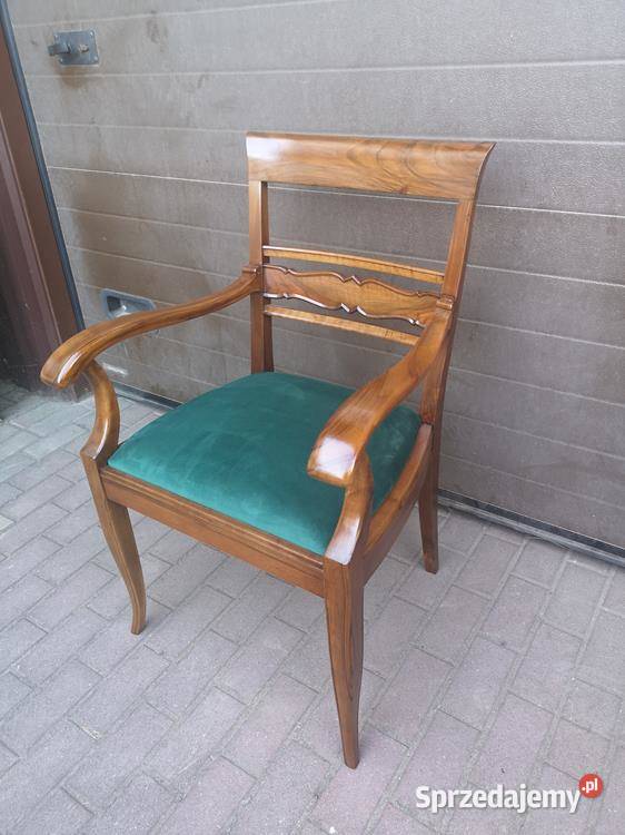 Stary Fotel Krzesło ARTDECO Gabinetowy Antyk Swarzędz