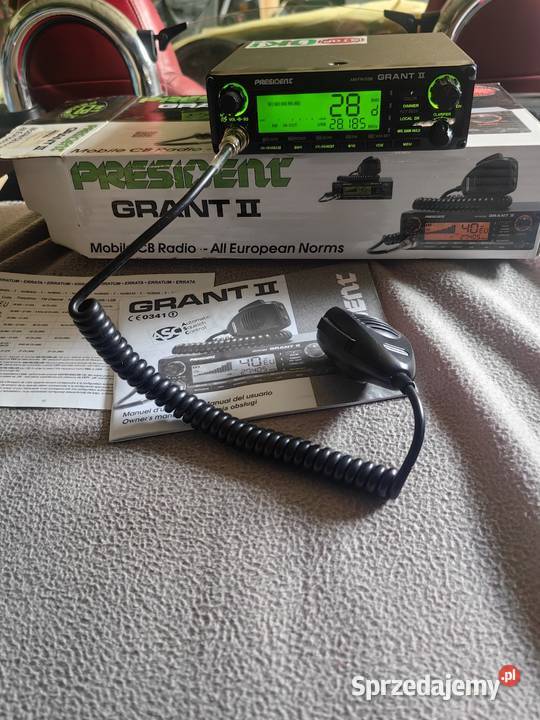 President grant II SSB Am FM asc 400 kanałów CB śląskie Ruda Śląska