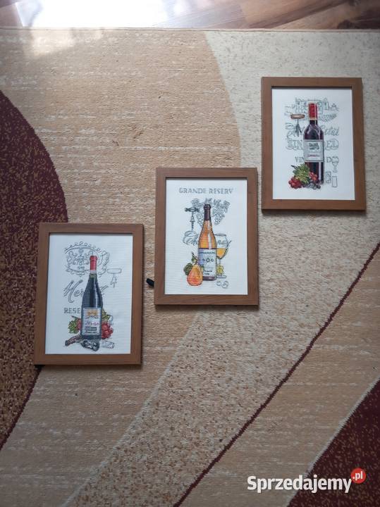 Obrazki do kuchni wina wielokolorowy pomorskie Nowy Dwór Gdański