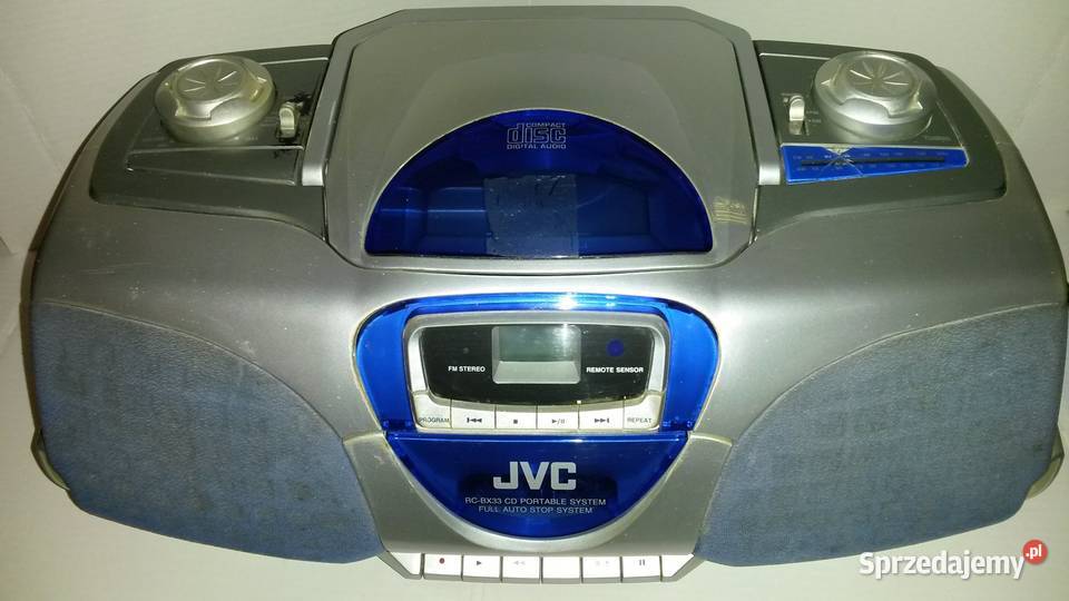 Boombox JVC magnetofon cd radio vintage Jaworzno