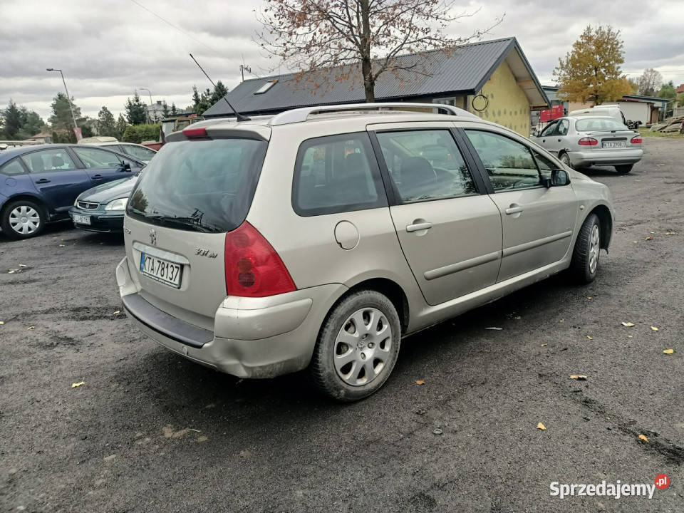 Peugeot 307 SW Peugeot 307 SW 20HDI 90 05r 7os I Samochody osobowe Tarnów