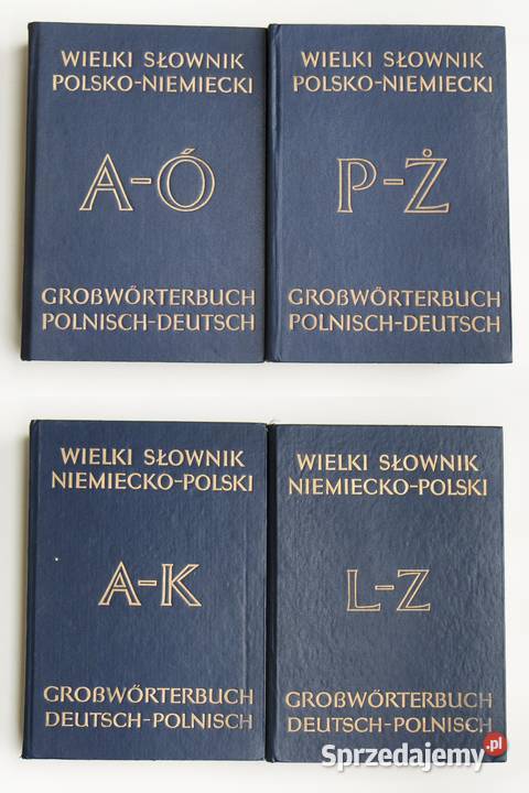 Wielki słownik polskoniemiecki niemieckopolski 4 Rok wydania 1982