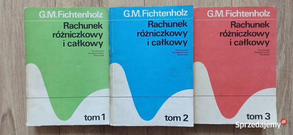 Rachunek różniczkowy i całkowy t 1 2 3 GM tradycyjny podręcznik Kraków