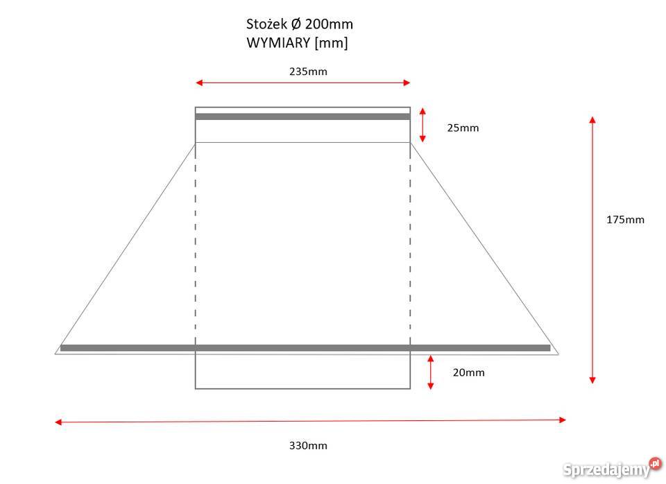 Stożek dyfuzor ustnik zakończenie komina 200mm Sędziszów Małopolski