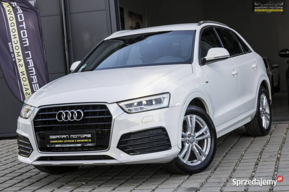 Audi Q3 Led Sline Kamera Bose Quattro Elfotele 1984cm3 Dębogórze