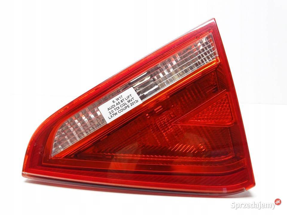 LAMPA PRAWA PRAWY TYŁ TYLNA W KLAPE AUDI A5 8T osobowe