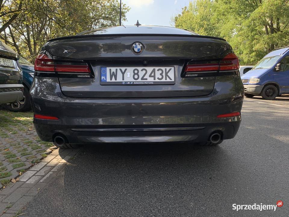 BMW 5 G30 xDrive Bezwypadkowy Ambiente serwis co diesel Warszawa