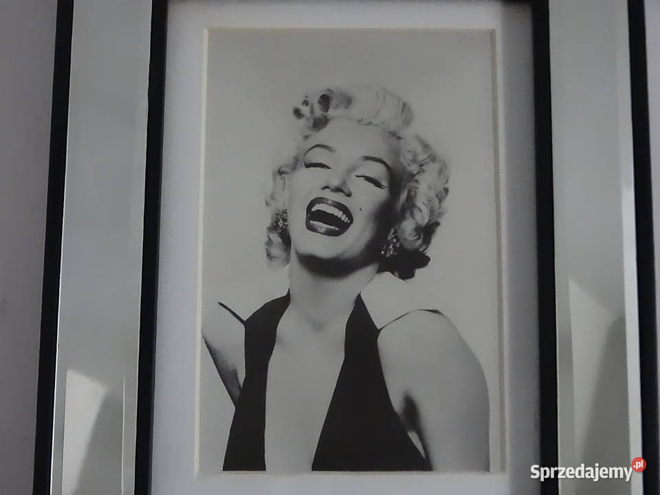 Elegancka Lustrzana Ramka Zdjęcie Marilyn Monroe Ramki i ramy Biłgoraj