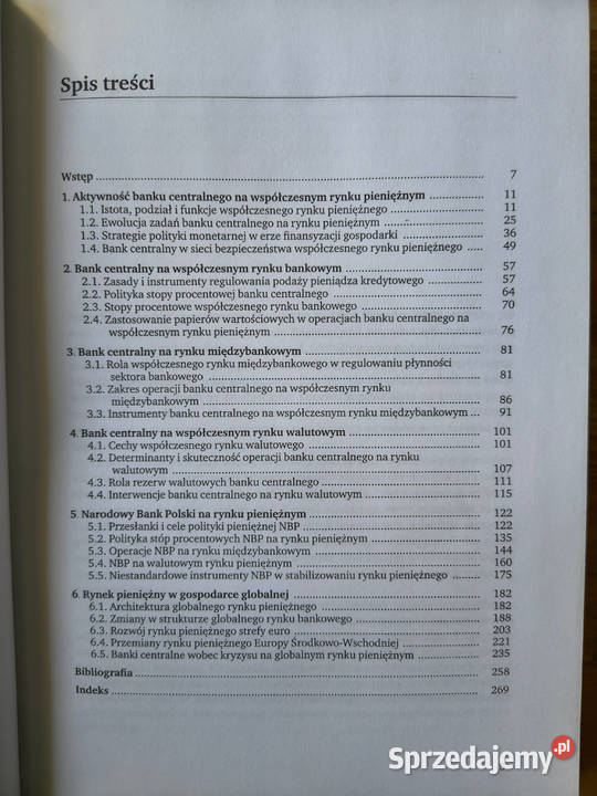 Bank centralny na współczesnym rynku Irena Pyka Sosnowiec sprzedam