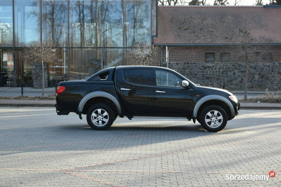 Mitsubishi L200 25d 136 AUTOMAT 2008r SALON 4x4 czujnik zmierzchu
