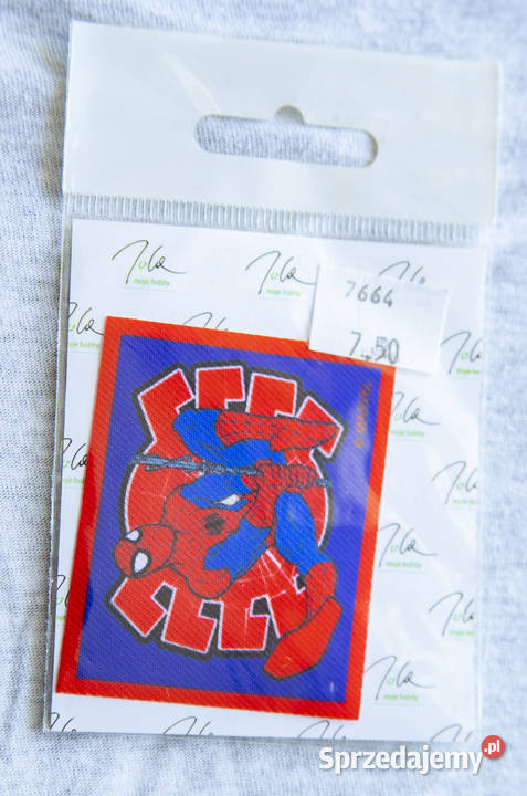 Naszywka łata termoprzylepna Spiderman Gdańsk sprzedam