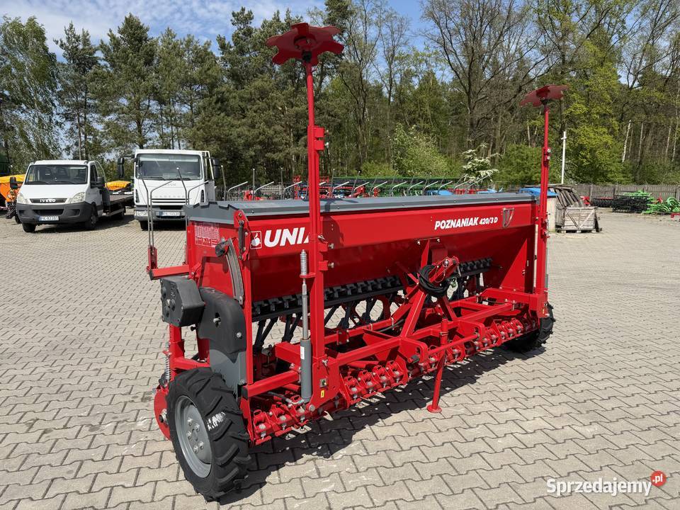Mechaniczny siewnik zbożowy Poznaniak 4203D Opatówek sprzedam
