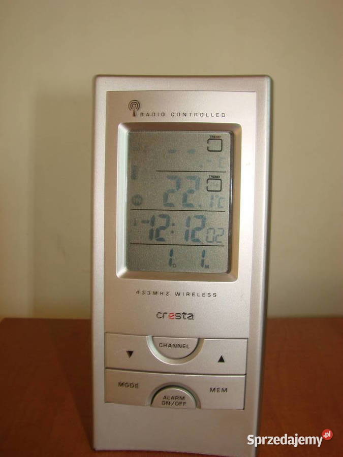 Cresta budzik sterowany radiowo Pruszcz Gdański