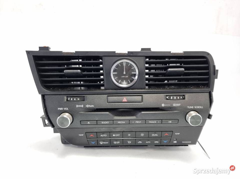RADIO LEXUS RX350 861300E521 osobowe Lipno