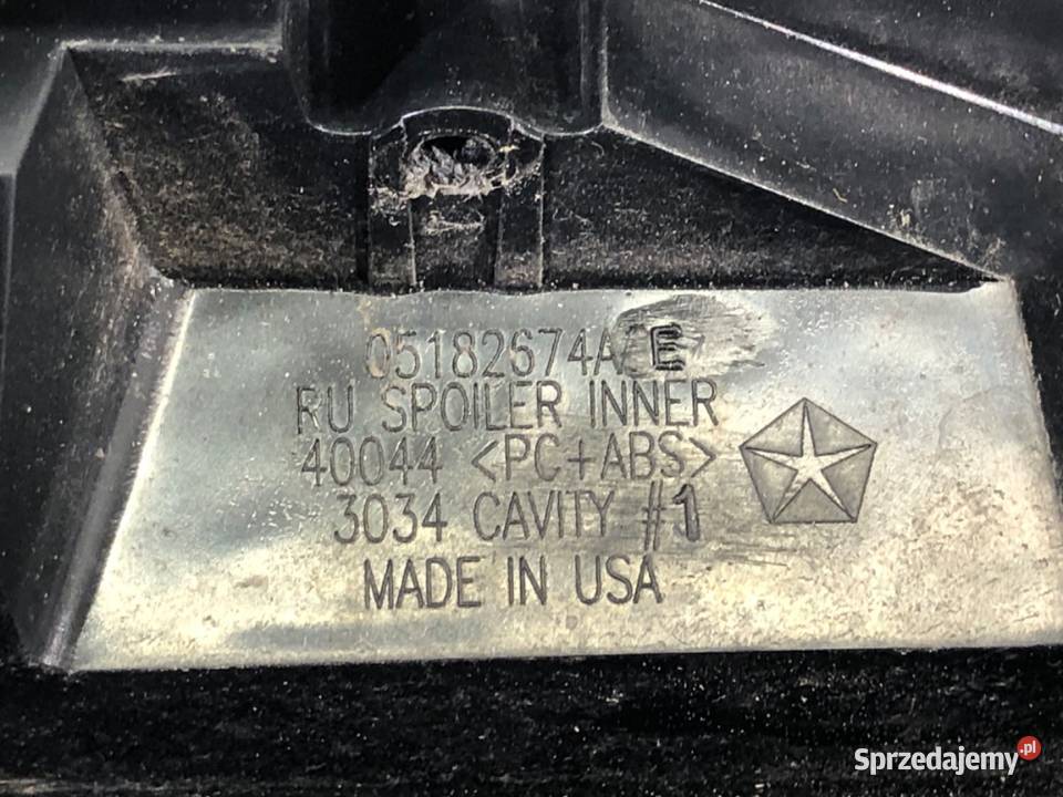 SPOILER LOTKA CHRYSLER PACIFICA Minivan LOTKA Spoilery