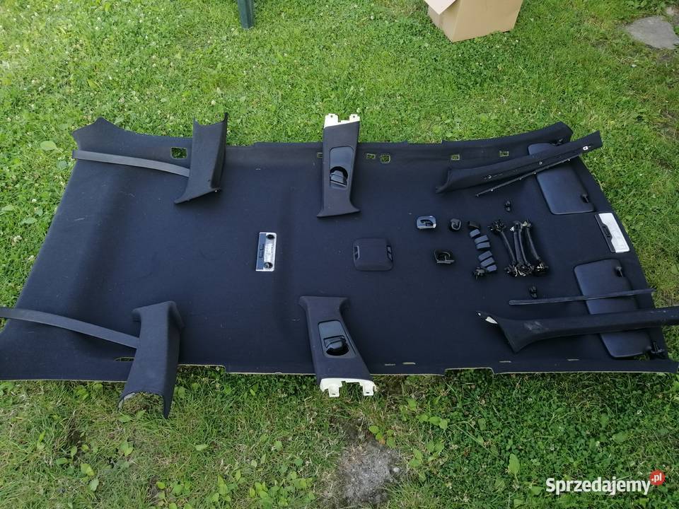 Bmw e46 kombi podsufitka czarna komplet Wyposażenie wnętrza Aleksandrów Łódzki