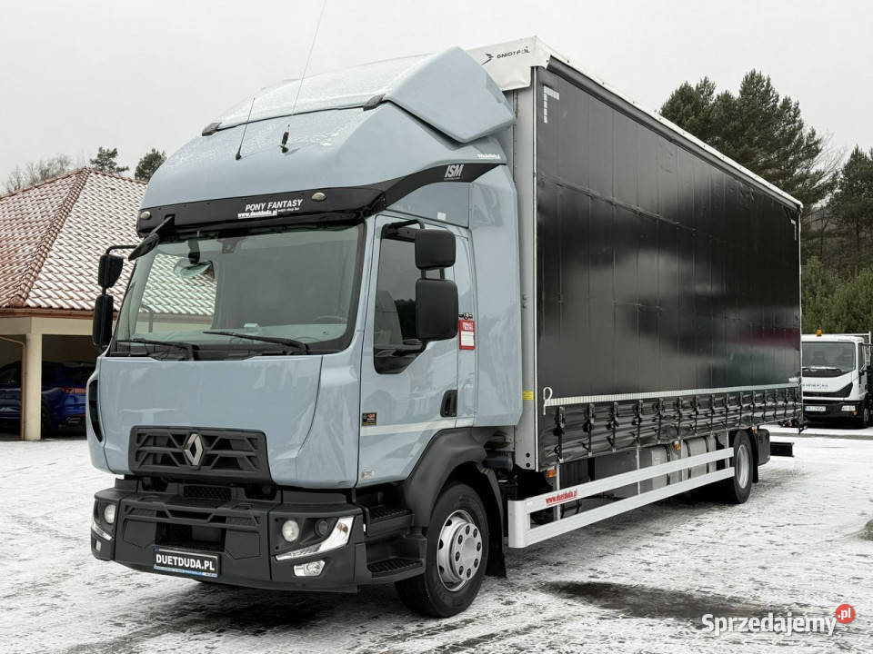 Renault D16280 E6 Firana Sypialka Tył Drzwi Dach Widełki