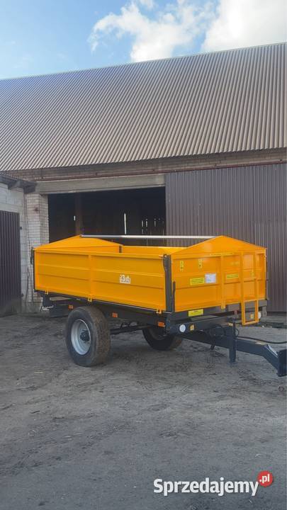 Przyczepa wywrotka nieuszkodzony Przyczepy rolnicze Gościencin