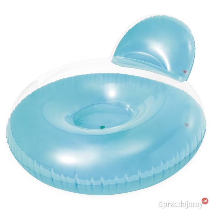 Dmuchany fotel materac z oparciem 137x122 INTEX Poznań sprzedam