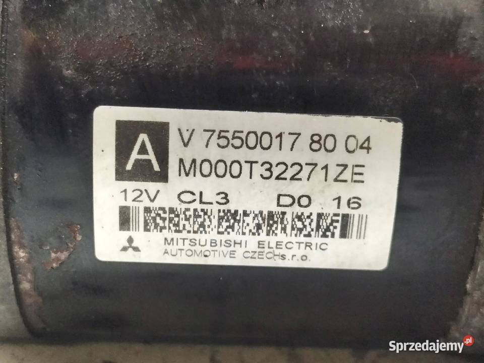 ROZRUSZNIK 755001780 04 16 VTI THP Peugeot 3008