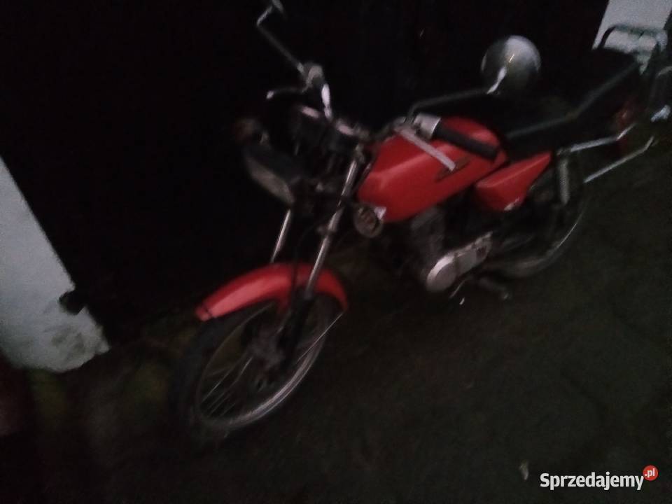 Honda cb50j zabytek w komara Mława