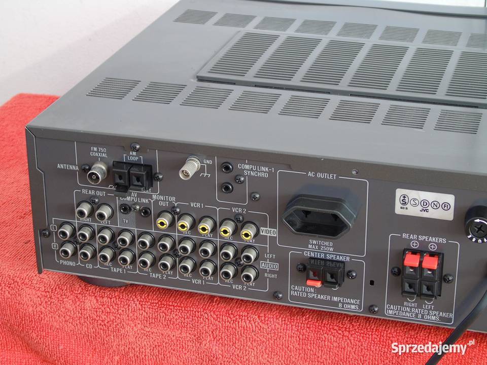 Amplituner JVC RX805 korektor graficzny 320 wat sprzedam