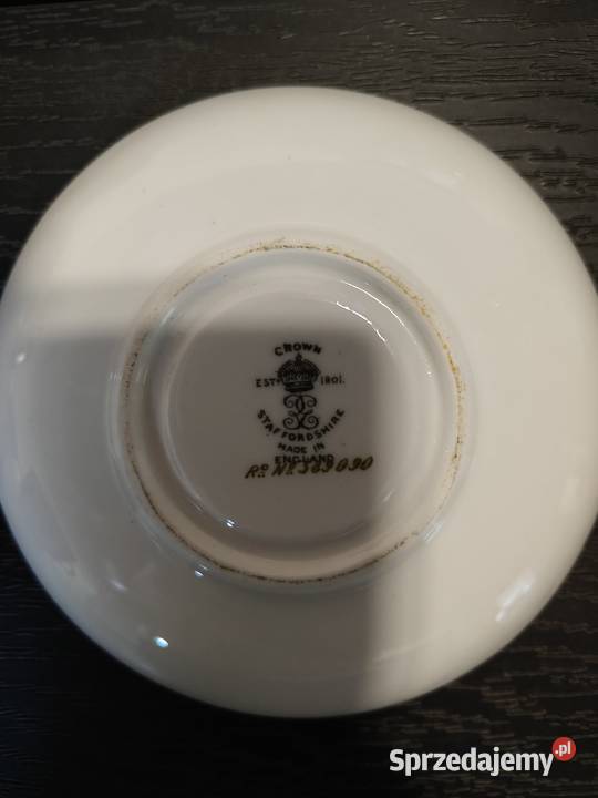 Zestaw kawowy 6 osobowy Crown Staffordshire łódzkie