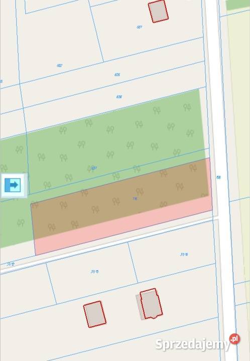 Działka budowlana w lesie 2631m 2MRU Dokudów II budowlana Dokudów Drugi