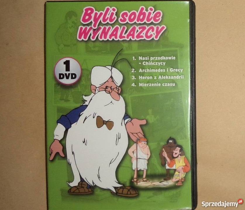 Byli sobie wynalazcy DVD wszystkie odc wysyłka dubbing Rzeszów sprzedam