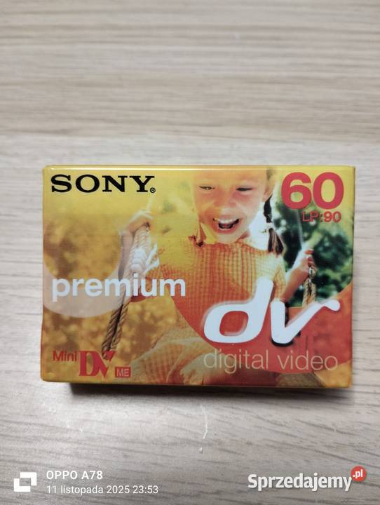 kaseta video z dawnych czasów 0ryginalnie zachodniopomorskie Gryfino