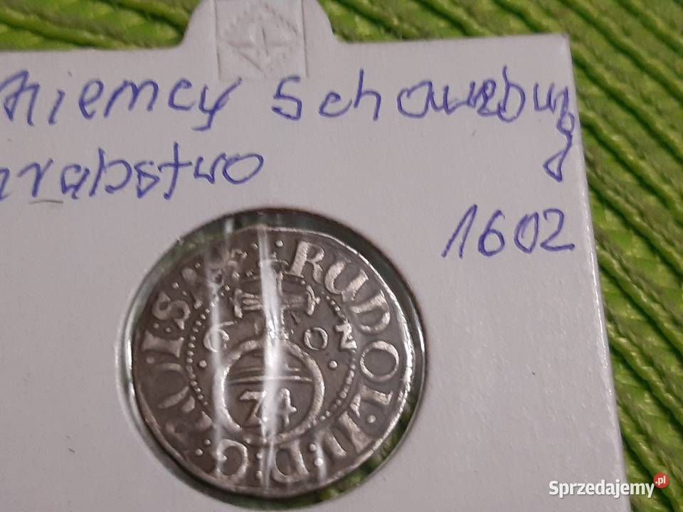 moneta srebrna Niemiec Hrabstwo Schauenburg z Kolekcje Łomża